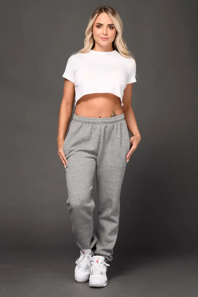 764 - Marled Heather Sweatpants