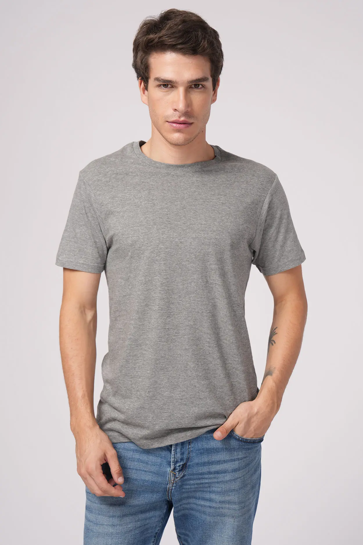 【SATIIIZ】Iro Baguette Short Sleeve T-Shirt Iro Baguette Short Sleeve T-Shirt - satiiiz